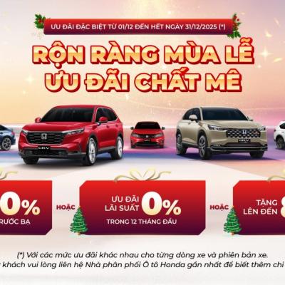 RỘN RÀNG MÙA LỄ - ƯU ĐÃI CHẤT MÊ